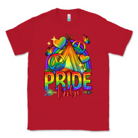 Red pride tribe lgbtq Classic Tee - texasbilliewilder