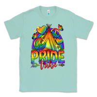 Seafoam pride tribe lgbtq Classic Tee - texasbilliewilder