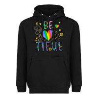 Black be you tiful Heavyweight Hoodie - CowhideDigitalArt