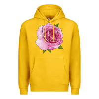 Lemon all dressed up rose Premium Hoodie - LillyAllenDesigns