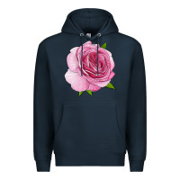 Navy all dressed up rose Premium Hoodie - LillyAllenDesigns