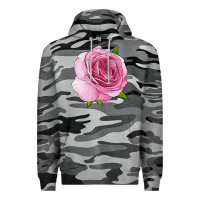 Slate Camo all dressed up rose Premium Hoodie - LillyAllenDesigns