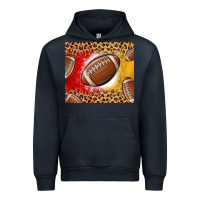 Navy team color red and gold football Urban Hoodie - MaliasSmallBusiness
