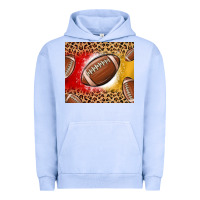 Pigment Grape Ice team color red and gold football Urban Hoodie - MaliasSmallBusiness