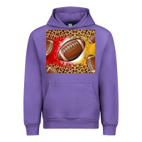 Tulip team color red and gold football Urban Hoodie - MaliasSmallBusiness