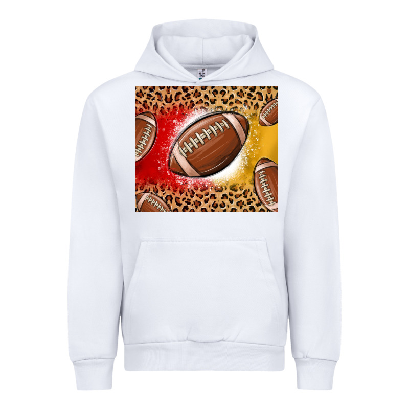 Team Color Red And Gold Football Urban Hoodie by MaliasSmallBusiness | Teevron