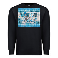 Black winter vibes gnome Premium Sweatshirt - JahusDesignShop