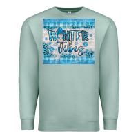 Seafoam winter vibes gnome Premium Sweatshirt - JahusDesignShop
