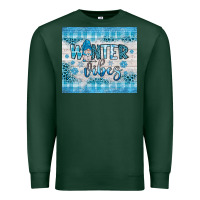 Sports Green winter vibes gnome Premium Sweatshirt - JahusDesignShop