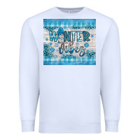 White winter vibes gnome Premium Sweatshirt - JahusDesignShop