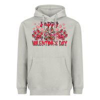 Moon Dust happy valentines day dog pet Heavyweight Hoodie - RacoonDesign