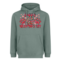Sage happy valentines day dog pet Heavyweight Hoodie - RacoonDesign