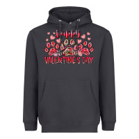Smoke happy valentines day dog pet Heavyweight Hoodie - RacoonDesign