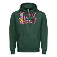 Sports Green little miss 1st grade Zipper Hoodie - Zillion Design Studio