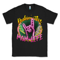 Black rockin' the mom life Classic Tee - Zillion Design Studio