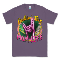Lavender rockin' the mom life Classic Tee - Zillion Design Studio