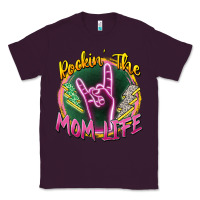 Plum rockin' the mom life Classic Tee - Zillion Design Studio