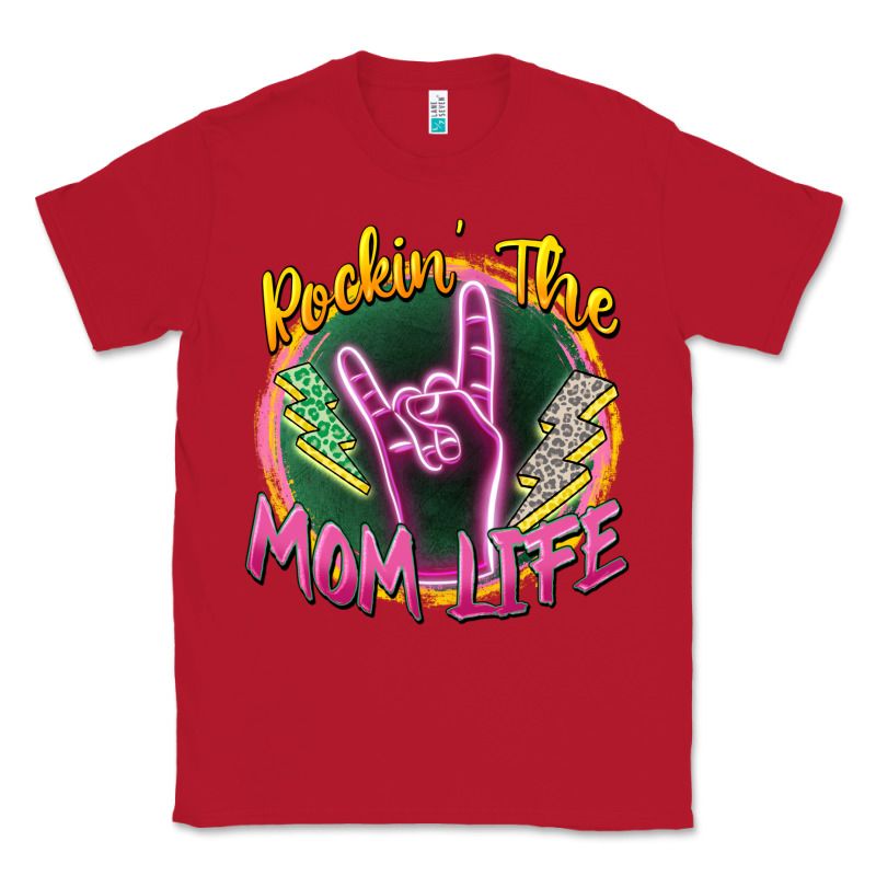 Rockin' The Mom Life Classic Tee by Zillion Design Studio | Teevron