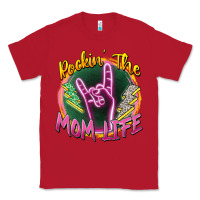Red rockin' the mom life Classic Tee - Zillion Design Studio
