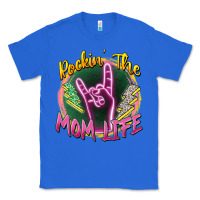 True Royal rockin' the mom life Classic Tee - Zillion Design Studio