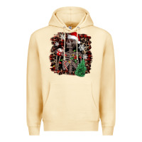 Pina Colada Skeleton with coffee cup Christmas Premium Hoodie - NancyCooperArtShop