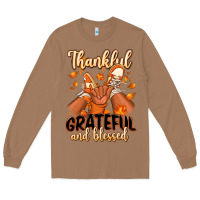 Toasted Coconut Thankful grateful and Blessed black boy sneakers Long Sleeve Tee - RanaPortraitStore