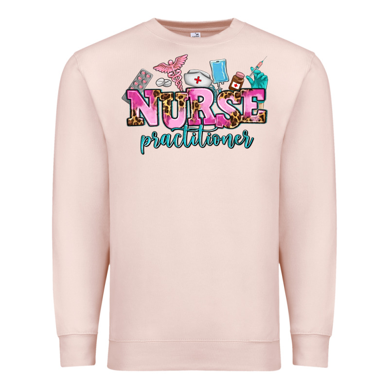 Nurse Practitioner Premium Sweatshirt by AdoDesignShop | Teevron