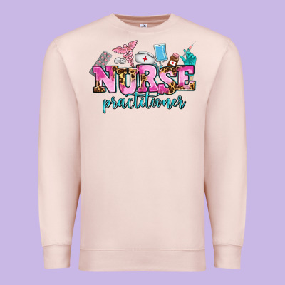 Nurse Practitioner Premium Sweatshirt Designed By Adodesignshop