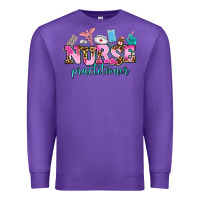 Purple nurse practitioner Premium Sweatshirt - AdoDesignShop