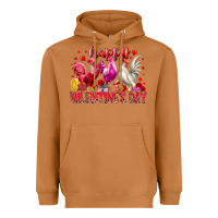 Meerkat happy valentines day Heavyweight Hoodie - RacoonDesign
