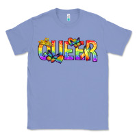 Colony Blue queer pride lgbtq Classic Tee - texasbilliewilder