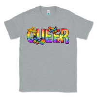 Heather Grey queer pride lgbtq Classic Tee - texasbilliewilder