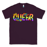 Plum queer pride lgbtq Classic Tee - texasbilliewilder