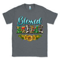 Charcoal Heather blessed mimi Classic Tee - BarkalooDesign