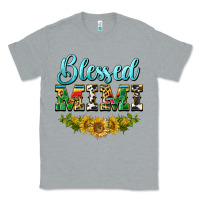Heather Grey blessed mimi Classic Tee - BarkalooDesign