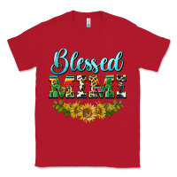 Red blessed mimi Classic Tee - BarkalooDesign