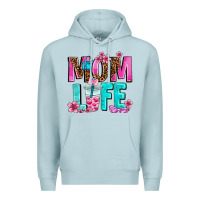 Blue Mist mom life Premium Hoodie - AdoDesignShop