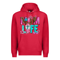 Cardinal mom life Premium Hoodie - AdoDesignShop