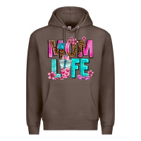 Coffee mom life Premium Hoodie - AdoDesignShop