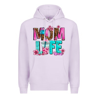 Lilac mom life Premium Hoodie - AdoDesignShop