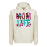 Oatmeal Heather mom life Premium Hoodie - AdoDesignShop