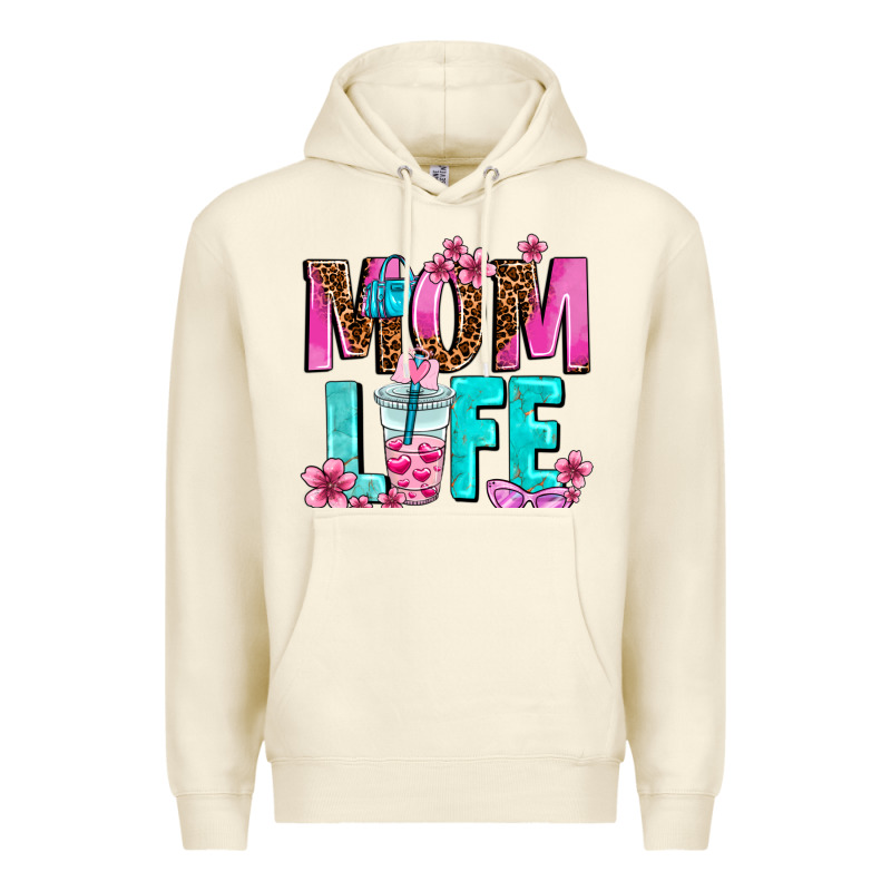 Mom Life Premium Hoodie by AdoDesignShop | Teevron