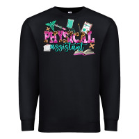 Black physical assistant Premium Sweatshirt - AdoDesignShop