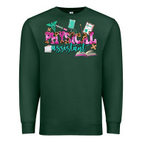 Sports Green physical assistant Premium Sweatshirt - AdoDesignShop