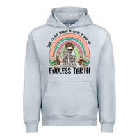 Heather Grey endless tbr Urban Hoodie - MaliasSmallBusiness