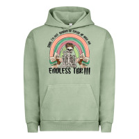 Pigment Oil Green endless tbr Urban Hoodie - MaliasSmallBusiness