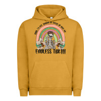 Pigment Peanut Butter endless tbr Urban Hoodie - MaliasSmallBusiness
