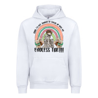 White endless tbr Urban Hoodie - MaliasSmallBusiness