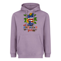 Lavender all american girl cowboy boot with sunflower Heavyweight Hoodie - HRA Design Shop