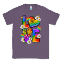 Lavender pride love Classic Tee - texasbilliewilder